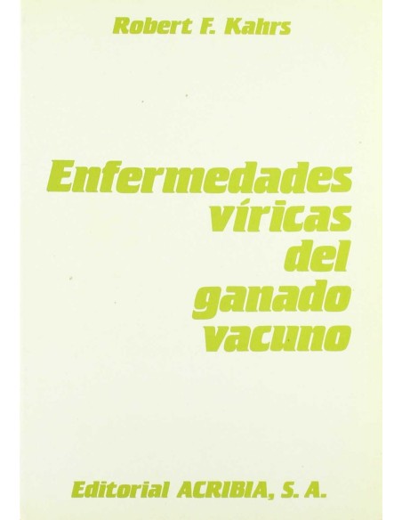 ENFERMEDADES VIRICAS DEL GANADO VACUNO