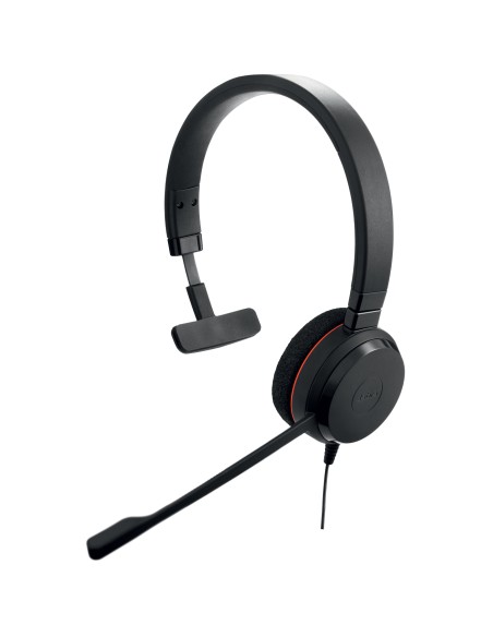 Evolve 20 MS Mono Auriculares Alámbrico Diadema Oficina/Centro de llamadas USB tipo A Negro