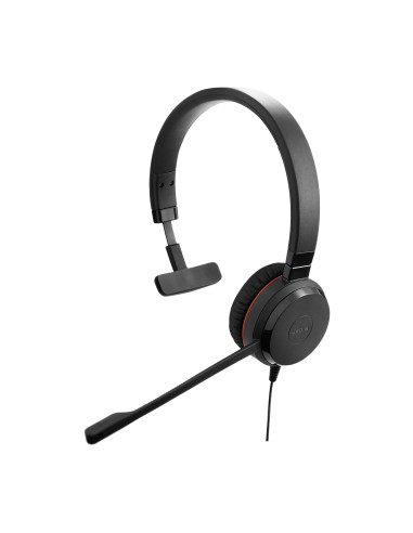 Evolve 20SE MS Mono Auriculares Alámbrico Diadema Oficina/Centro de llamadas USB tipo A Negro