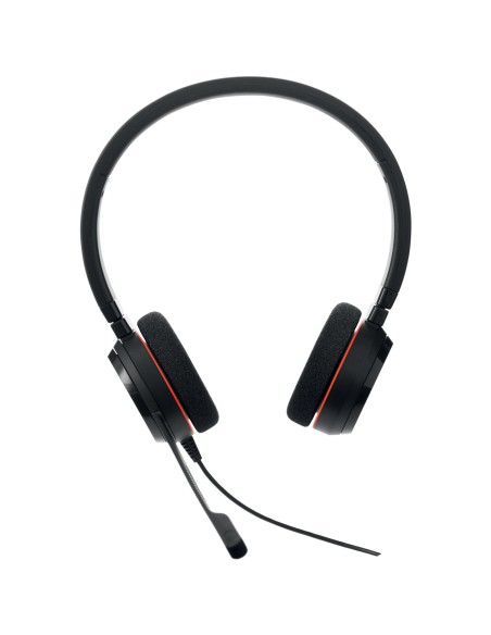 Evolve 20 MS Stereo Auriculares Alámbrico Diadema Oficina/Centro de llamadas USB tipo A Negro