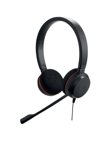 Evolve 20 USB-C MS Stereo Auriculares Alámbrico Diadema Oficina/Centro de llamadas USB Tipo C Negro
