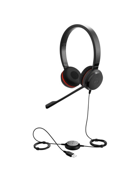 Evolve 20SE UC Stereo Auriculares Alámbrico Diadema Oficina/Centro de llamadas USB tipo A Bluetooth Negro