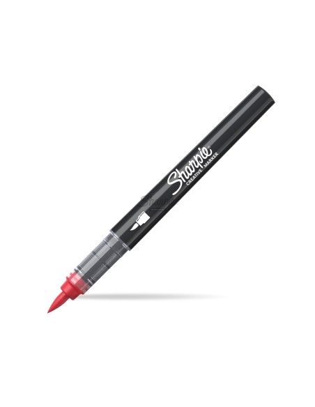 2218113 marcador 1 pieza(s) Punta de pincel Rojo