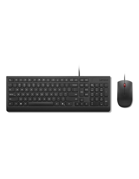 Essential Wired Combo (ES 172) teclado Ratón incluido Universal USB Español Negro