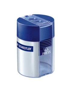 512 001 sacapuntas Sacapuntas manual Azul, Plata