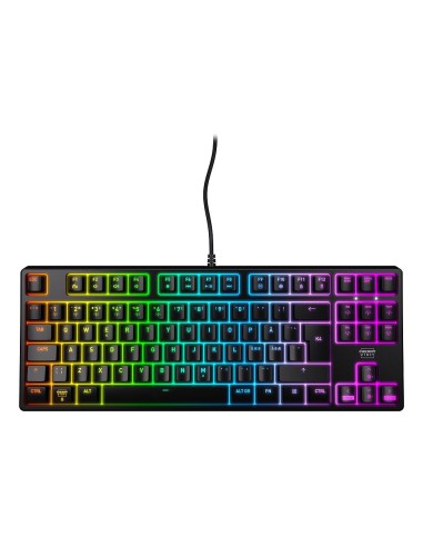 XTRFY K4V2 RGB TKL teclado Juego USB QWERTY Español Negro