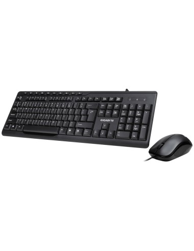 KM6300 teclado Ratón incluido Hogar USB QWERTY Español Negro