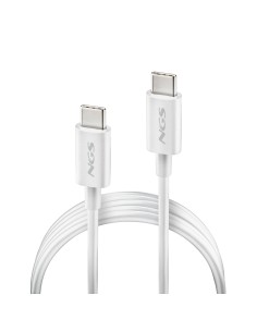 ZYRO 60W-1 cable USB USB 2.0 1 m USB C Blanco