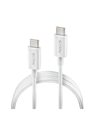 ZYRO 60W-1 cable USB USB 2.0 1 m USB C Blanco