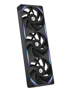 F360X Carcasa del ordenador Ventilador 12 cm Negro 1 pieza(s)