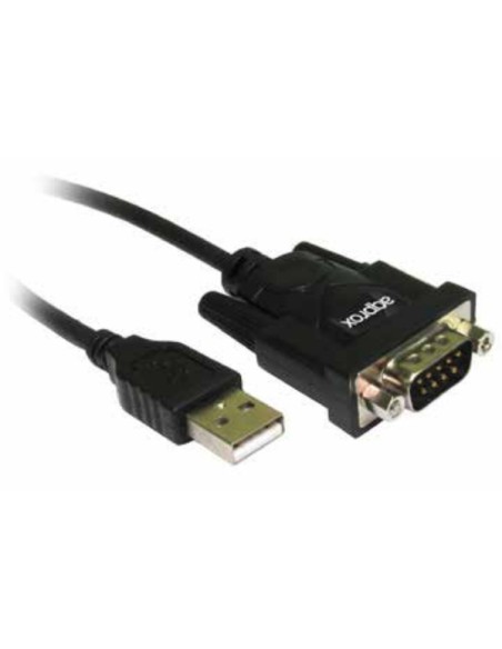 appC27 cable de serie Negro 0,75 m USB tipo A DB-9