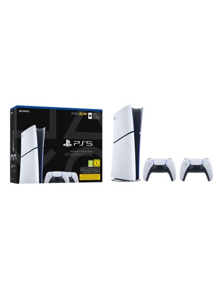 Playstation 5 Slim Digital 825 GB Wifi Negro, Blanco
