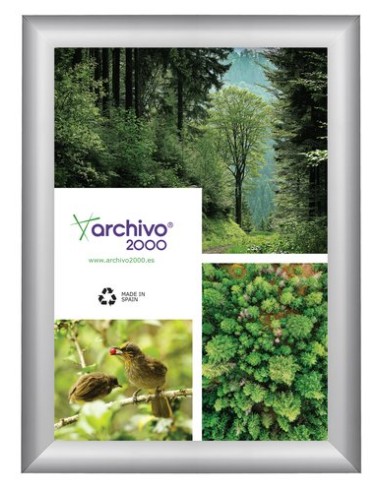 EXPOSITOR MURAL A3 VER/HORZ. C/MARCO - Pack de 10 unidades