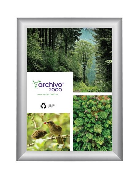 EXPOSITOR MURAL A3 VER/HORZ. C/MARCO - Pack de 10 unidades