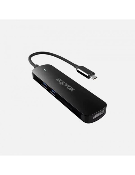 APPC45 base para portátil y replicador de puertos USB Tipo C Negro