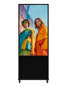 DS-D6055UT-D/S pantalla de señalización Diseño de quiosco 139,7 cm (55") LED Wifi 500 cd / m² 4K Ultra HD Negro Pantalla táctil 