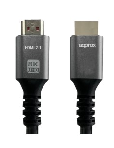 APPC64 cable HDMI 3 m HDMI tipo A (Estándar) Negro, Gris