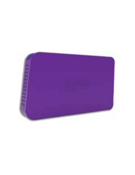 appHDD06 Púrpura 2.5" USB con suministro de corriente