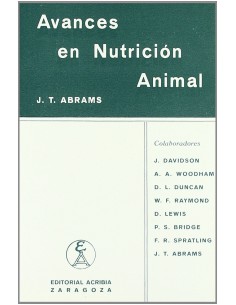 AVANCES EN NUTRICION ANIMAL