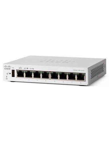 C1200-8T-D switch Gestionado L2/L3 Gigabit Ethernet (10/100/1000) Blanco