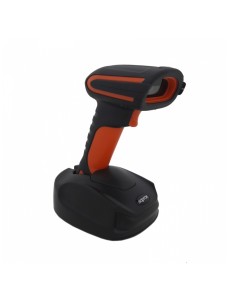 APPLS17I2D lector de código de barras Lector de códigos de barras portátil 1D/2D CMOS Gris, Naranja