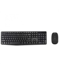 APPMX335 teclado RF inalámbrico QWERTY Español Negro