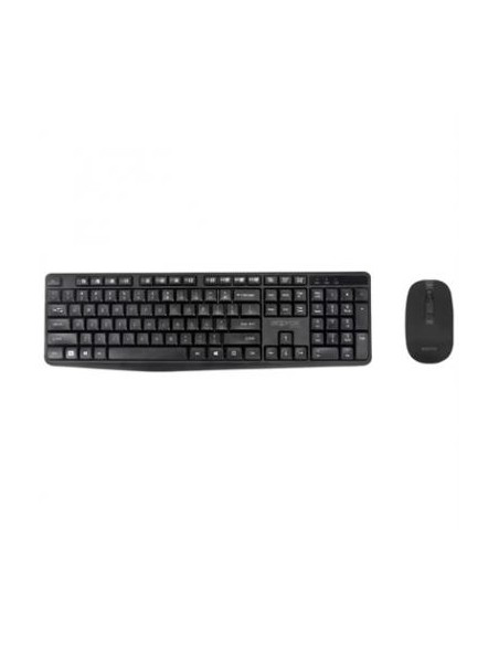 APPMX335 teclado RF inalámbrico QWERTY Español Negro APPMX335 teclado RF inalámbrico QWERTY Español Negro