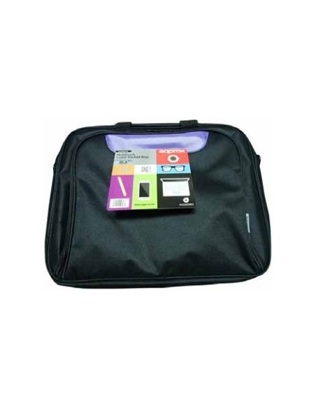APPNBCP15BP maletines para portátil 39,6 cm (15.6") Maletín Negro, Púrpura