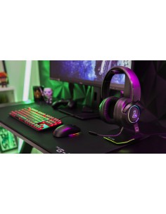 KORP IRIDIUM Auriculares Inalámbrico y alámbrico Diadema Juego USB Tipo C Bluetooth Negro