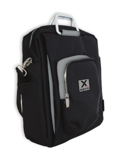 appNBST15x maletines para portátil 39,6 cm (15.6") Mochila bandolera Negro, Gris