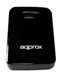 APPPB7800BK batería externa 7800 mAh Negro