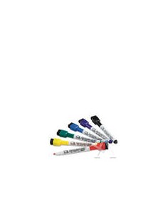 BLISTER 6 MINI ROTULADORES CON PUNTA BORRABLE IMAN SURTIDOS