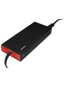 APPUA90SLIM adaptador e inversor de corriente Universal 90 W Negro, Rojo