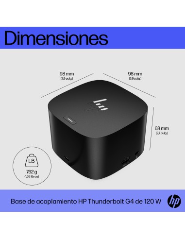Base de acoplamiento Thunderbolt G4 120 W