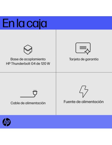 Base de acoplamiento Thunderbolt G4 120 W