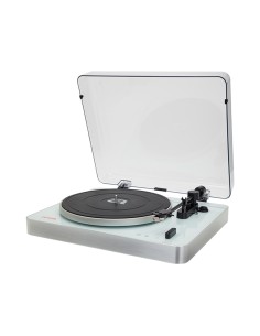 APX-790BT/WH tocadisco Tocadiscos de tracción por correa Aluminio, Blanco Semiautomático