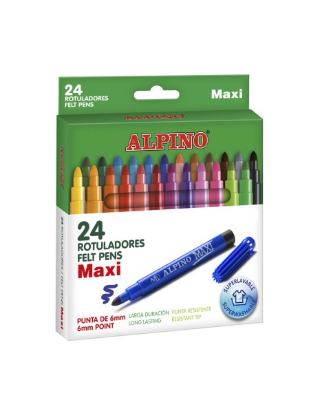 AR000007 rotulador Extra-grueso Multicolor 24 pieza(s)