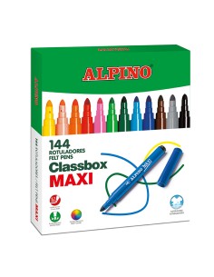 AR000109 rotulador Fino Multicolor 144 pieza(s)