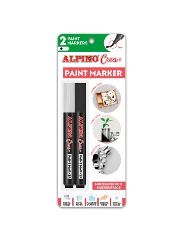 AR000251 rotulador para colorear Negro, Blanco 1 pieza(s)