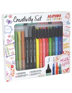 AR001015 rotulador Fino Colores surtidos, Negro, Azul, Marrón, Verde, Gris, Azul claro, Verde claro, Gris claro, Naranja, Pastel