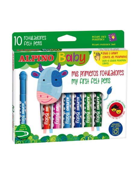 AR002010 rotulador Multicolor 10 pieza(s)