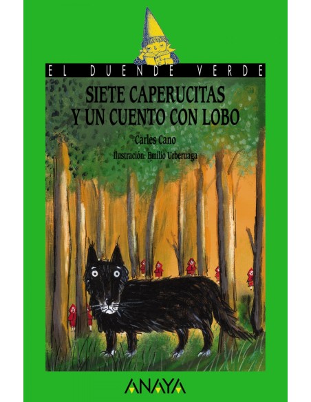 Siete caperucitas y un cuento con lobo