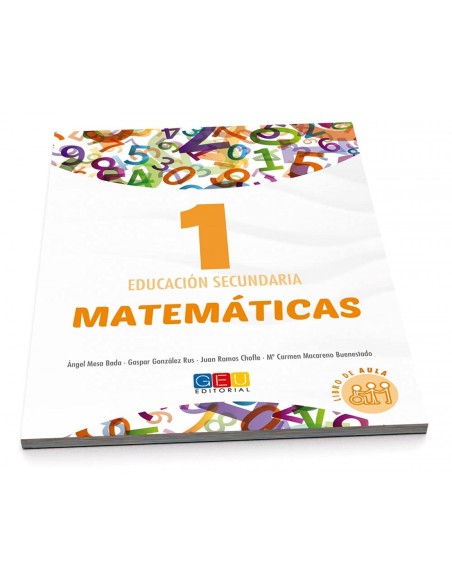 MATEMATICAS 1EDUCACION SECUNDARIA LIBRO AULA