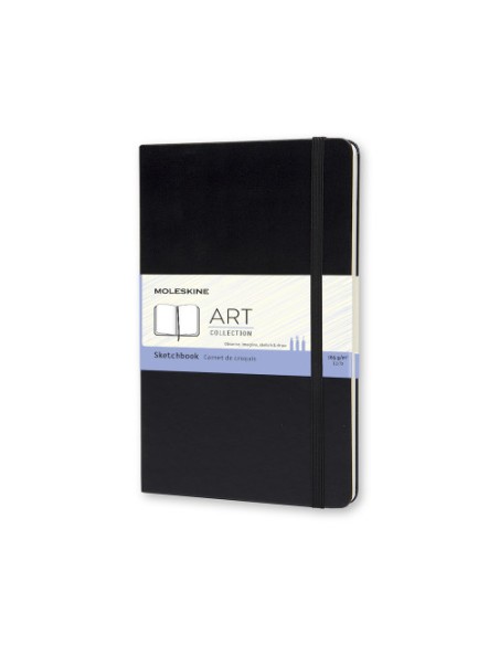 CUADERNO DE BOCETOS NEGRO M (11,5X18CM) MOLESKINE ARTQP054 MOLESKINE ARTQP054