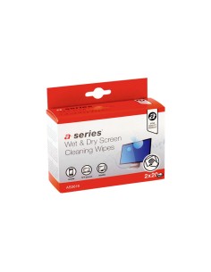 C. 2X20U TOALLITAS A-SERIES HUM+SECO PANTALLAS