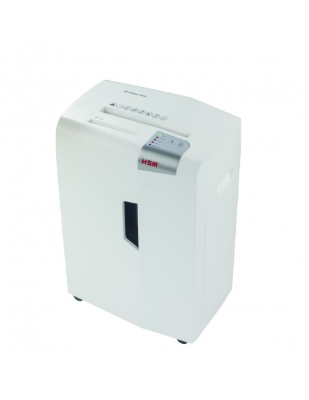 X15 triturador de papel Corte en partículas 57 dB 23 cm Plata, Blanco