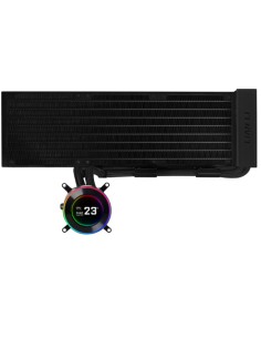 GA II Hydroshift II LCD-C 360N Carcasa del ordenador Sistema de refrigeración líquida todo en uno Negro