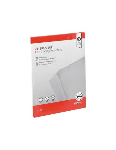 PAQ. 100 FUNDAS PLASTIFICAR A-SERIES 125MIC A3