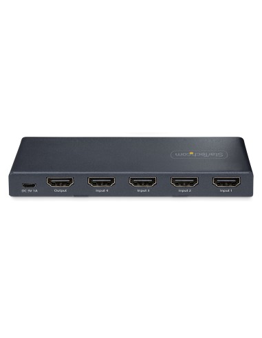 Switch Conmutador HDMI de 4 Puertos de 8K a 60Hz - Switch Selector HDMI 2.1 de 4K a 120Hz HDR10+ UHD - 4 Puertos de Entrada y 1