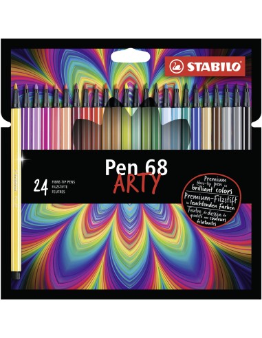 Pen 68 ARTY rotulador Multicolor 24 pieza(s) - Pack de 6 unidades 6824-1-20